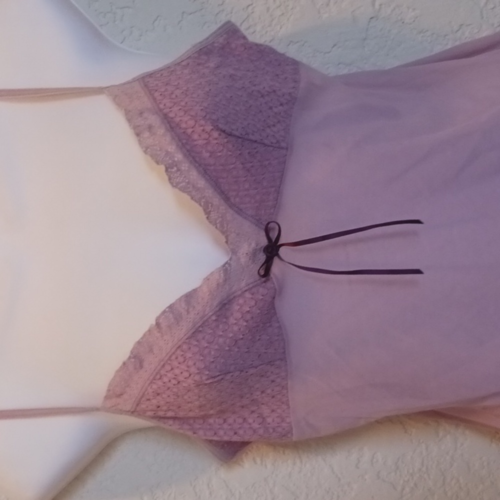 Victoria's Secret Lavender Lace Chemise Size Large - Picture 4 of 8